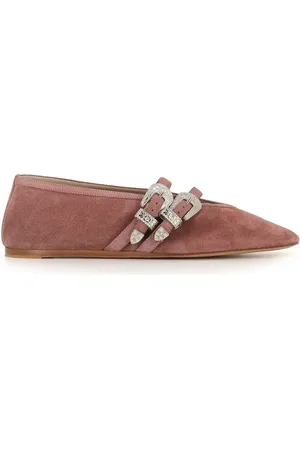 Le Monde Beryl Claudia buckled ballerina shoes