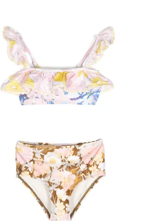 ZIMMERMANN Pop ruffled bikini