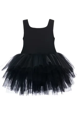 Mimi Tutu Square-neck tutu dress