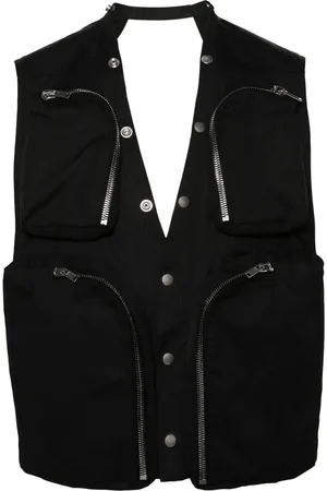 Rick Owens Cut out-detail vest