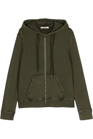 Zadig & Voltaire Sonny logo-print zip-up hoodie