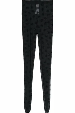 MACCAPANI High-waist mesh leggings