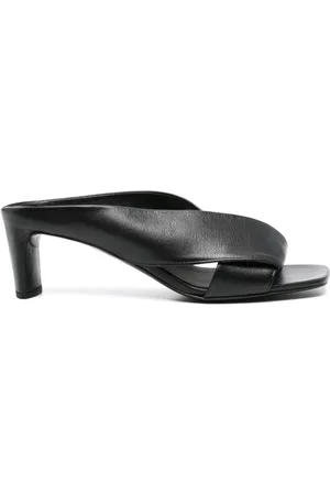 ROBERTO DEL CARLO 55mm Moor leather mules