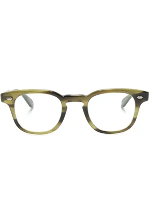 GARRETT LEIGHT Sherwood square-frame glasses