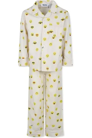 Molo Lex Pixel Emoji-print pyjamas