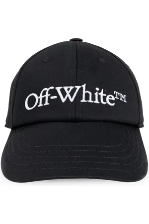 OFF-WHITE Logo-embroidered cotton cap