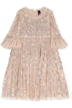 Needle & Thread Sequin Dash tulle dress
