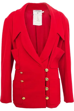 CHANEL 1990s double-breasted coat