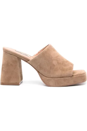 Bibi Lou Platform suede mules