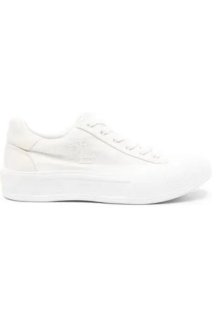Ralph Lauren Daisie rubberised-logo sneakers