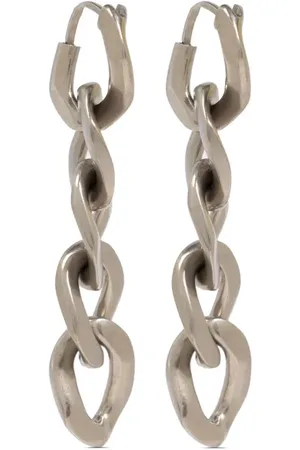 Maison Margiela Curb-chain drop earrings
