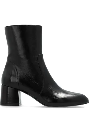 Stuart Weitzman Flareblock 60mm leather boots