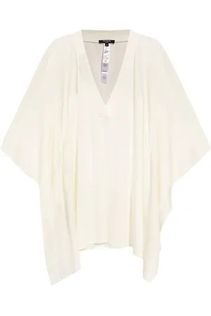 Balmain Logo-jacquard beach minidress