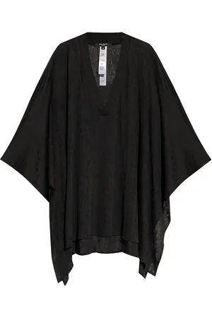 Balmain Logo-jacquard beach minidress