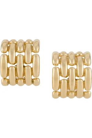 Givenchy 1980s chain-link earrings