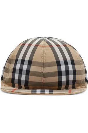 Burberry Check-pattern reversible baseball cap
