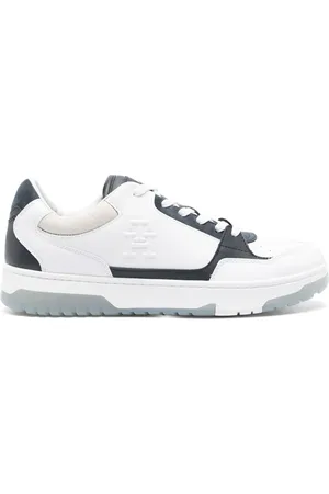 Tommy Hilfiger TH-embossed leather sneakers