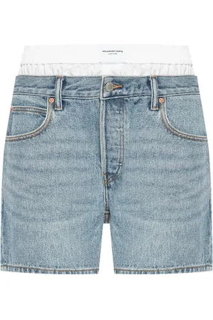Alexander Wang Layered denim shorts