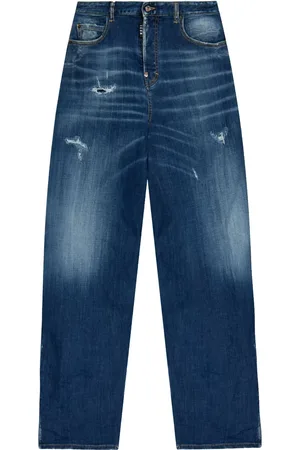 Dsquared2 High-rise wide-leg trousers