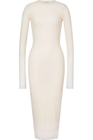 Serafini Layered lace midi dress