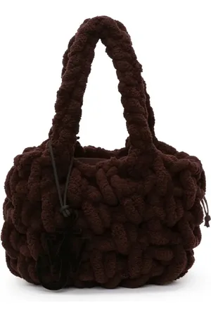 J.W.Anderson Small Blanket Shopper chenille shoulder bag