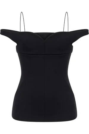 Serafini Sweetheart neck fitted top