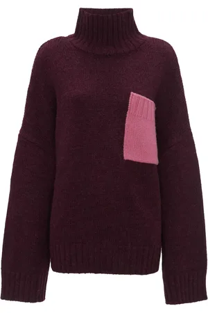J.W.Anderson Contrast-pocket ribbed-knit jumper