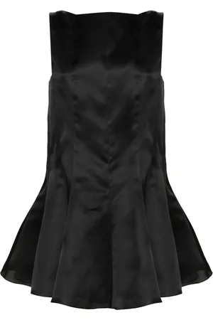 Khaite The Mags silk short dress