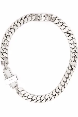 Givenchy Tone curb-chain necklace