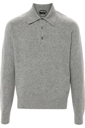 Tom Ford Knitted long-sleeve polo shirt
