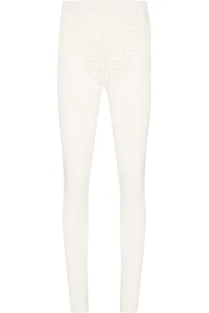 Givenchy Monogram-pattern high-waisted leggings