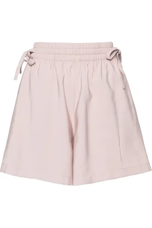 Izzue High-rise wide leg shorts