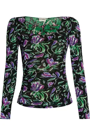 Diane von Furstenberg Floral-print long-sleeve top