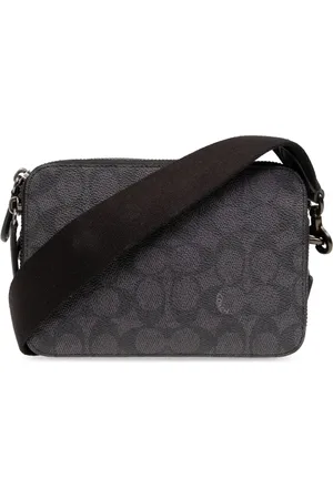 Coach Zipped leather messenger bag