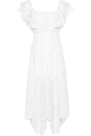 CHARO RUIZ IBIZA Sheen broderie-anglaise maxi dress