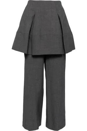 ENFÖLD Layered wide-leg trousers
