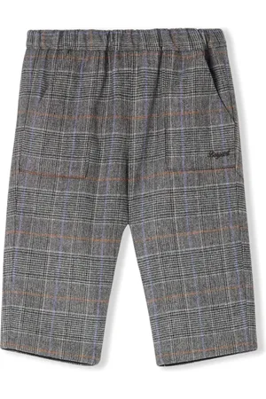 BONPOINT Thursday check-pattern trousers