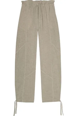 Ganni Elasticated waist trousers