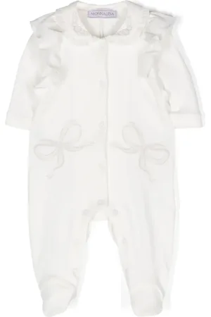 MONNALISA Bow-print cotton pyjamas