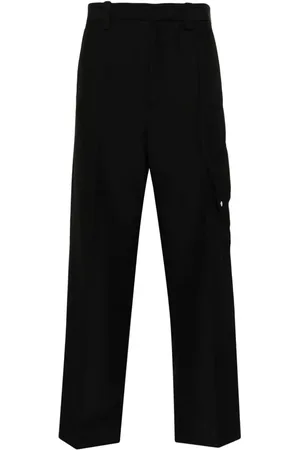 OAMC Straight-leg twill cargo trousers