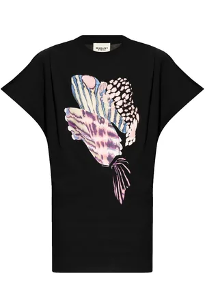 Marant Etoile Graphic-print cotton dress