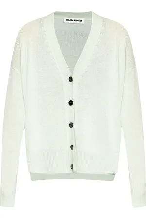 Jil Sander Drop-shoulder cashmere cardigan