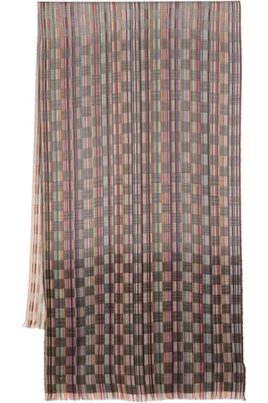 Paul Smith Signature Stripe wool-silk scarf