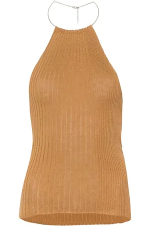 Paloma Wool Halterneck ribbed top