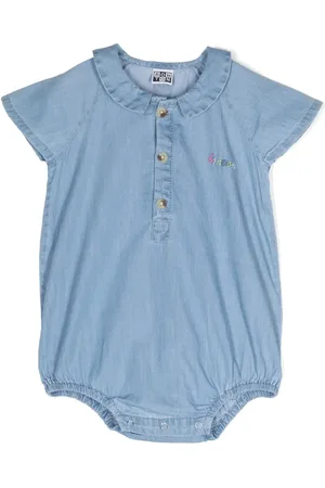 BONTON Logo-embroidered chambray body