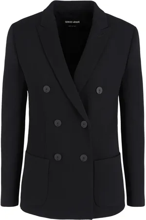 Giorgio Armani Notched-lapels double-breasted blazer