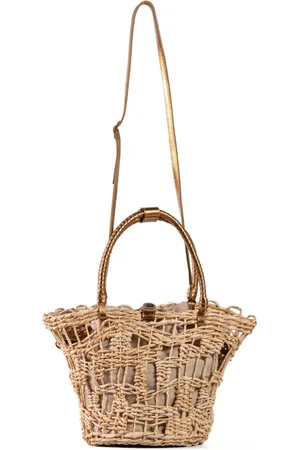 Nannacay Venus M interwoven tote bag