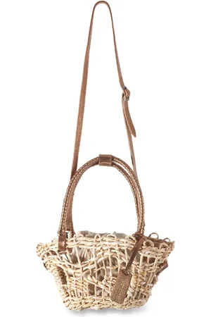 Nannacay Venus P interwoven tote bag