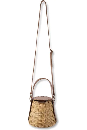 Nannacay Naomi wicker bucket bag