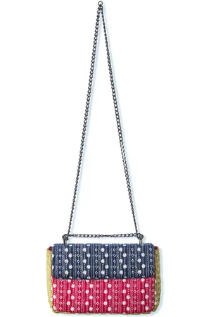 Nannacay Joanna velvet crossbody bag